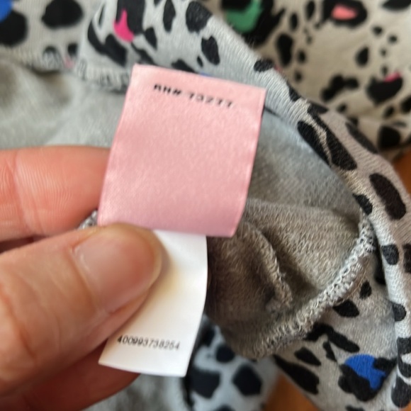 BNWOT Juicy Couture gray animal print sleeveless top - Picture 9 of 12